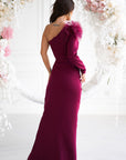 Long dress model 203646 Bicotone