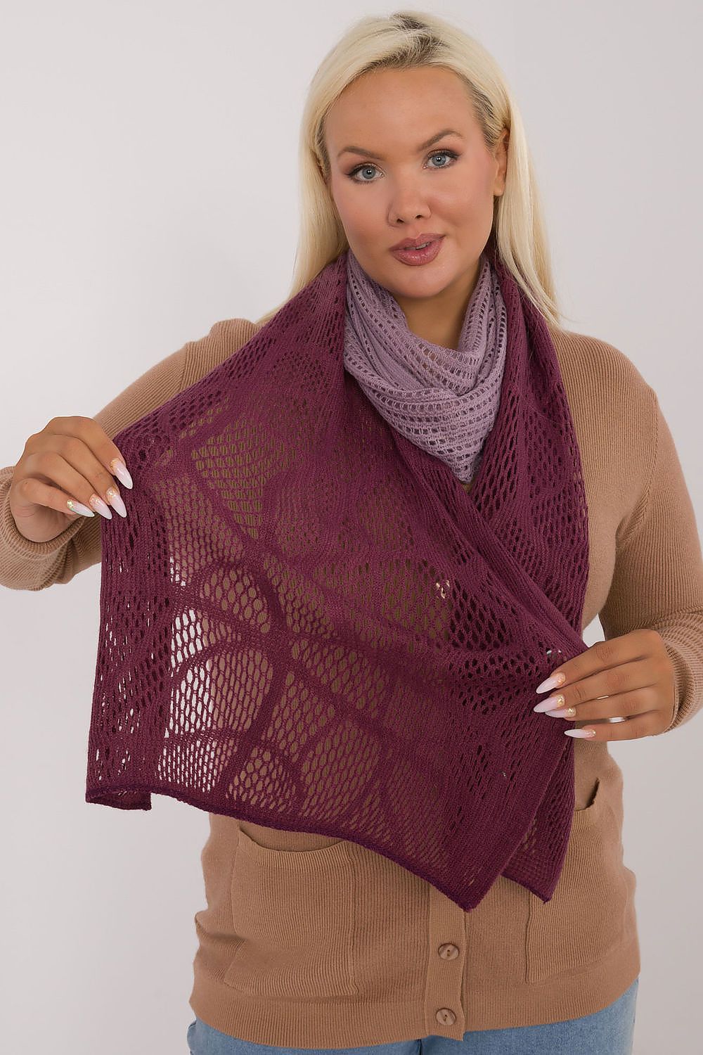  Shawl model 200853 AT 