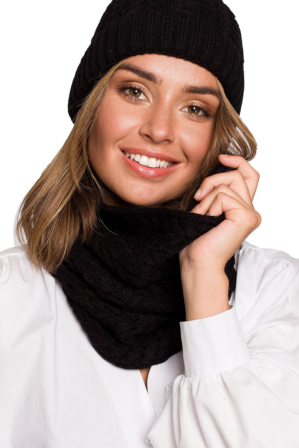  Infinity Scarf model 157564 BE Knit 